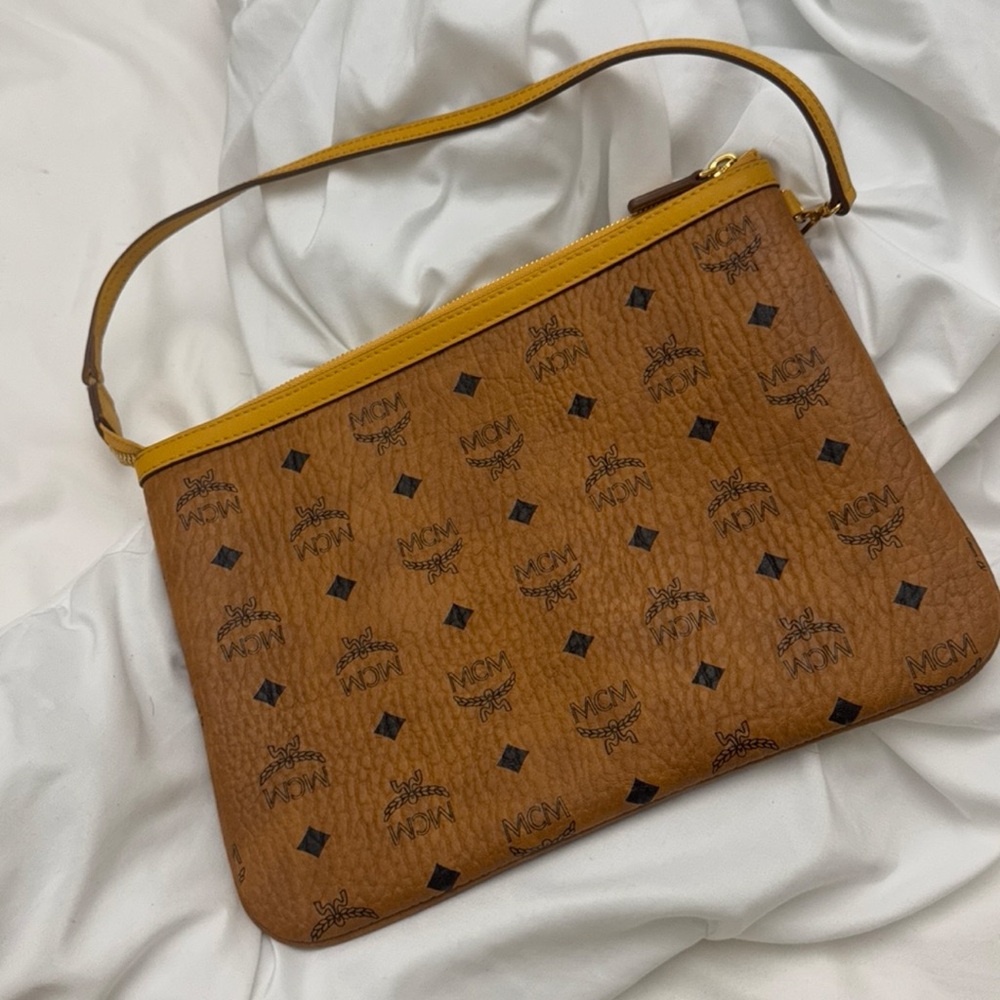 MCM Authentic Shoulder Pouch - Picture 5 of 6